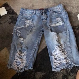 Jean shorts